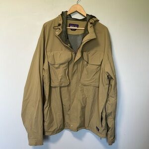 Patagonia Men's Khaki Field Jacket with mesh lining